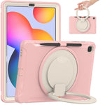 Custodia antiurto tablet con supporto rotante e slot penna