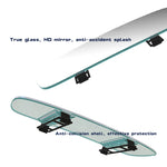 Specchietto retrovisore retrovisore per auto retrovisore trasparente senza cornice, 3R-337 Curved Mirror 250mm