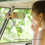 Specchietto retrovisore retrovisore per auto retrovisore trasparente senza cornice, 3R-337 Curved Mirror 250mm