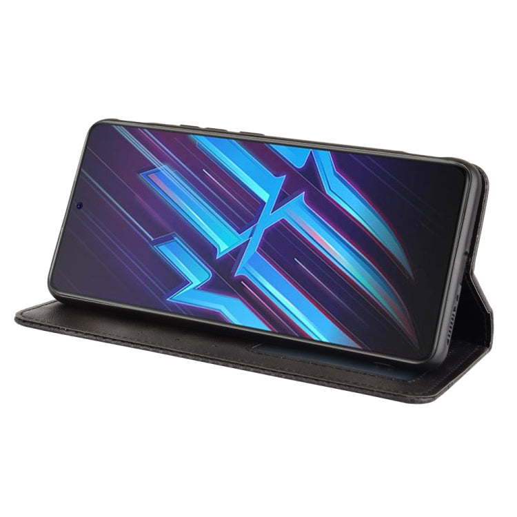 Custodia portafoglio in pelle per ZTE nubia RedMagic 6R
