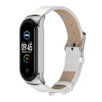 Per cinturino di ricambio in pelle microfibra CS Xiaomi Mi Band 6/5/4/3