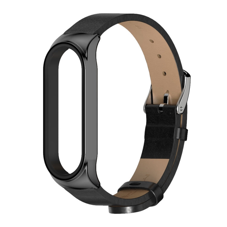 Per cinturino di ricambio in pelle microfibra CS Xiaomi Mi Band 6/5/4/3