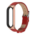 Per cinturino di ricambio in pelle microfibra CS Xiaomi Mi Band 6/5/4/3