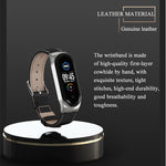 Per cinturino di ricambio in pelle microfibra CS Xiaomi Mi Band 6/5/4/3