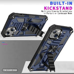 Custodia TPU antiurto con supporto per iPhone 13