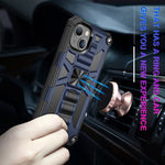 Custodia TPU antiurto con supporto per iPhone 13
