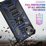 Custodia TPU antiurto con supporto per iPhone 13