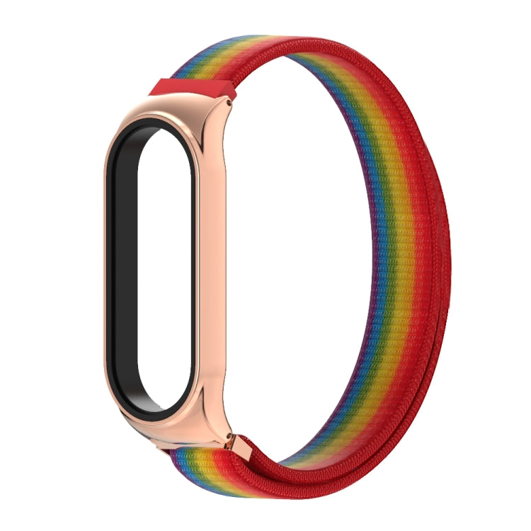 Per Xiaomi Mi Band 6/5/4/3 CS cinturino di ricambio in nylon traspirante leggero