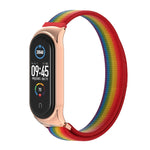 Per Xiaomi Mi Band 6/5/4/3 CS cinturino di ricambio in nylon traspirante leggero