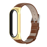 Per Xiaomi Mi Band 6/5/4/3 CS cinturino di ricambio in pelle bovina di primo strato