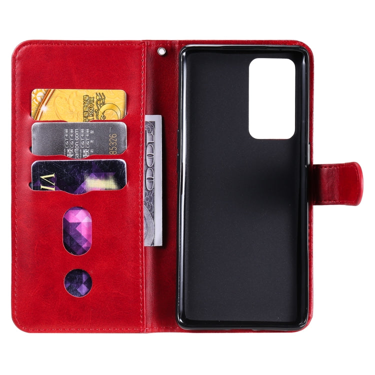 Fashion Calf Texture Zipper Custodia in pelle a vibrazione orizzontale con supporto e slot per schede e portafoglio, For OPPO Reno6 Pro+ 5G, For OPPO Reno6 Pro 5G, For OPPO Reno6 5G