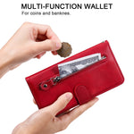 Fashion Calf Texture Zipper Custodia in pelle a vibrazione orizzontale con supporto e slot per schede e portafoglio, For OPPO Reno6 Pro+ 5G, For OPPO Reno6 Pro 5G, For OPPO Reno6 5G