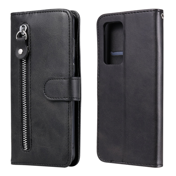Fashion Calf Texture Zipper Custodia in pelle a vibrazione orizzontale con supporto e slot per schede e portafoglio, For OPPO Reno6 Pro+ 5G, For OPPO Reno6 Pro 5G, For OPPO Reno6 5G