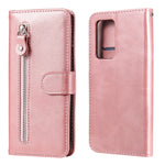 Fashion Calf Texture Zipper Custodia in pelle a vibrazione orizzontale con supporto e slot per schede e portafoglio, For OPPO Reno6 Pro+ 5G, For OPPO Reno6 Pro 5G, For OPPO Reno6 5G