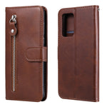 Fashion Calf Texture Zipper Custodia in pelle a vibrazione orizzontale con supporto e slot per schede e portafoglio, For OPPO Reno6 Pro+ 5G, For OPPO Reno6 Pro 5G, For OPPO Reno6 5G