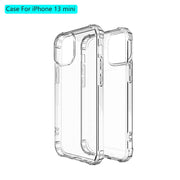 Custodia protettiva in TPU trasparente antiurto, For iPhone 13 mini, For iPhone 13, For iPhone 13 Pro, For iPhone 13 Pro Max