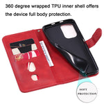 Custodia portafoglio in pelle con zip per Xiaomi compatibili