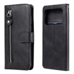 Custodia portafoglio in pelle con zip per Xiaomi compatibili