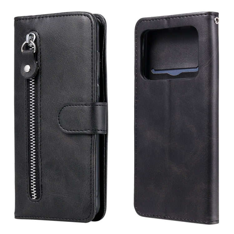 Custodia portafoglio in pelle con zip per Xiaomi compatibili