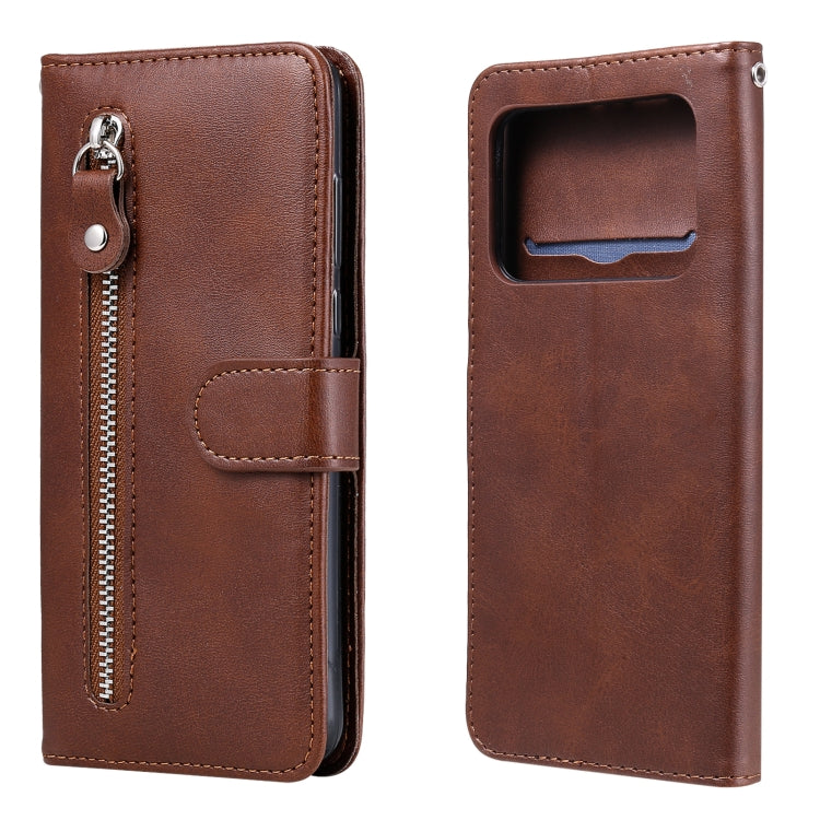 Custodia portafoglio in pelle con zip per Xiaomi compatibili