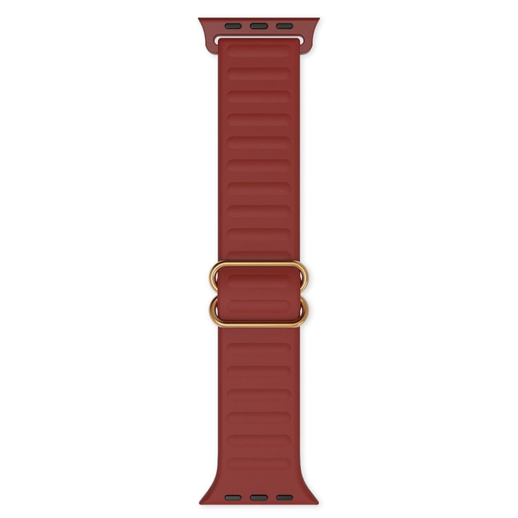 Cinturino di ricambio in silicone con fibbia in parola giapponese per la serie Apple Watch, 7 45mm / 6 & SE & 5 & 4 44mm / 3 & 2 & 1 42mm