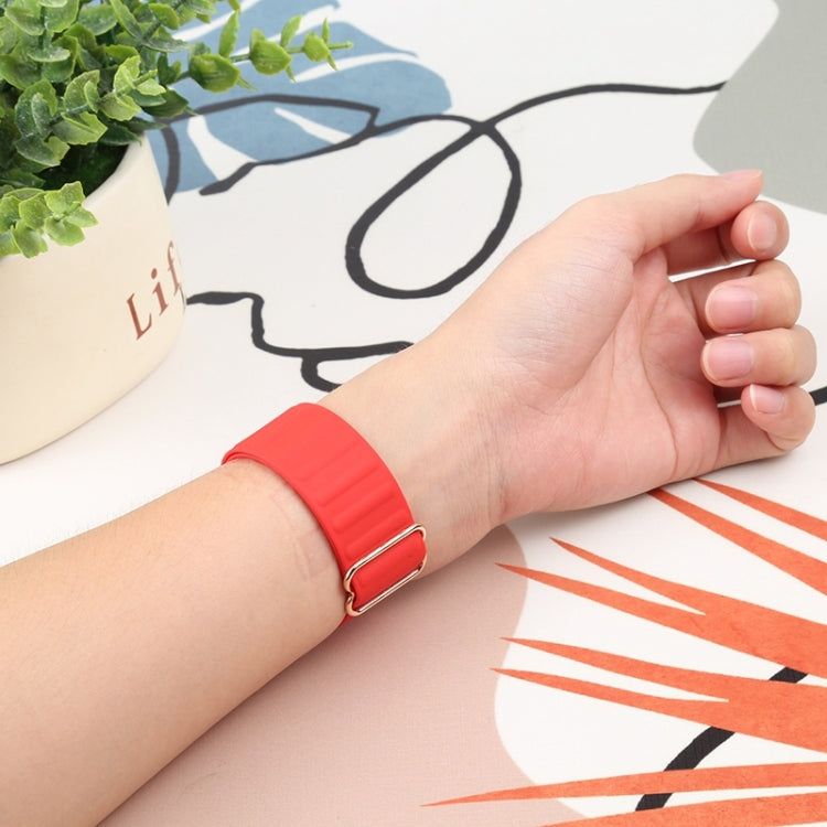 Cinturino di ricambio in silicone con fibbia in parola giapponese per la serie Apple Watch, 7 45mm / 6 & SE & 5 & 4 44mm / 3 & 2 & 1 42mm