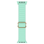 Cinturino di ricambio in silicone con fibbia in parola giapponese per la serie Apple Watch, 7 41mm / 6 & SE & 5 & 4 40mm / 3 & 2 & 1 38mm