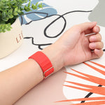 Cinturino di ricambio in silicone con fibbia in parola giapponese per la serie Apple Watch, 7 41mm / 6 & SE & 5 & 4 40mm / 3 & 2 & 1 38mm