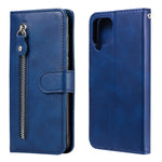 Fashion Calf Texture Zipper Custodia in pelle a vibrazione orizzontale con supporto e slot per schede e portafoglio, For Samsung Galaxy A22 4G, For Samsung Galaxy S21 FE, For Samsung Galaxy A22 5G, For Samsung Galaxy A82 5G
