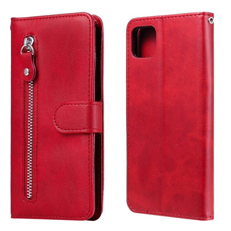 Fashion Calf Texture Zipper Custodia in pelle a vibrazione orizzontale con supporto e slot per schede e portafoglio, For Samsung Galaxy A22 4G, For Samsung Galaxy S21 FE, For Samsung Galaxy A22 5G, For Samsung Galaxy A82 5G