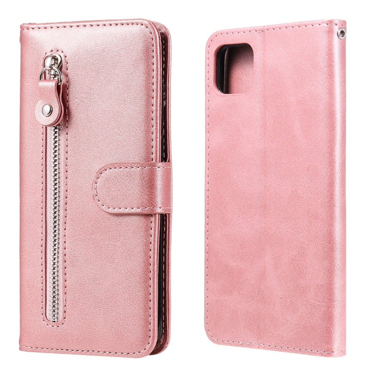 Fashion Calf Texture Zipper Custodia in pelle a vibrazione orizzontale con supporto e slot per schede e portafoglio, For Samsung Galaxy A22 4G, For Samsung Galaxy S21 FE, For Samsung Galaxy A22 5G, For Samsung Galaxy A82 5G