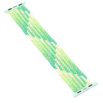 Cinturino di ricambio in nylon intrecciato ad anello singolo, misura: S 145 mm per Apple Watch Series 6 e SE e 5 e 4 44 mm / 3 e 2 e 1 42 mm, S 145mm 44mm / 42 mm