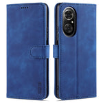AZNS Skin Feel Calf Texture Custodia in pelle con apertura orizzontale con slot per carte, supporto e portafoglio, For Honor 50 SE