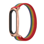 Per cinturino di ricambio Xiaomi Mi Band 6/5/4/3 Mijobs GT Nylon Loop