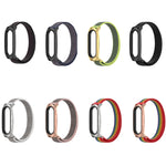 Per cinturino di ricambio Xiaomi Mi Band 6/5/4/3 Mijobs GT Nylon Loop