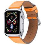 Cinturino di ricambio per cinturino in pelle a vita piccola, For Apple Watch Series 7  41mm / & 6 & SE & 5 & 4 40mm, For Apple Watch Series  7  45mm / & 6 & SE & 5 & 4 44mm
