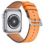 Cinturino di ricambio per cinturino in pelle a vita piccola, For Apple Watch Series 7  41mm / & 6 & SE & 5 & 4 40mm, For Apple Watch Series  7  45mm / & 6 & SE & 5 & 4 44mm