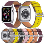 Cinturino di ricambio per cinturino in pelle a vita piccola, For Apple Watch Series 7  41mm / & 6 & SE & 5 & 4 40mm, For Apple Watch Series  7  45mm / & 6 & SE & 5 & 4 44mm