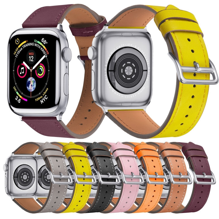 Cinturino di ricambio per cinturino in pelle a vita piccola, For Apple Watch Series 7  41mm / & 6 & SE & 5 & 4 40mm, For Apple Watch Series  7  45mm / & 6 & SE & 5 & 4 44mm