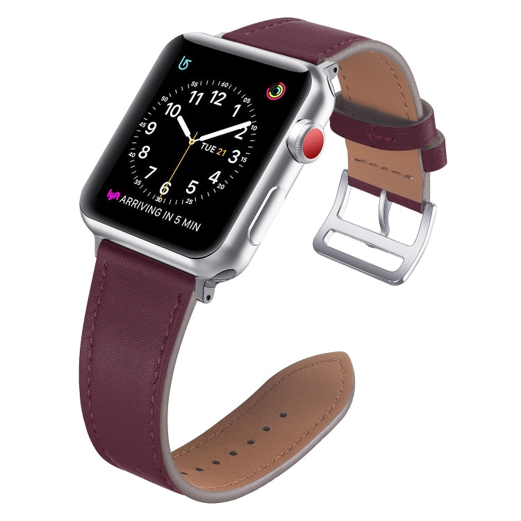 Cinturino di ricambio per cinturino in pelle a vita piccola, For Apple Watch Series 7  41mm / & 6 & SE & 5 & 4 40mm, For Apple Watch Series  7  45mm / & 6 & SE & 5 & 4 44mm