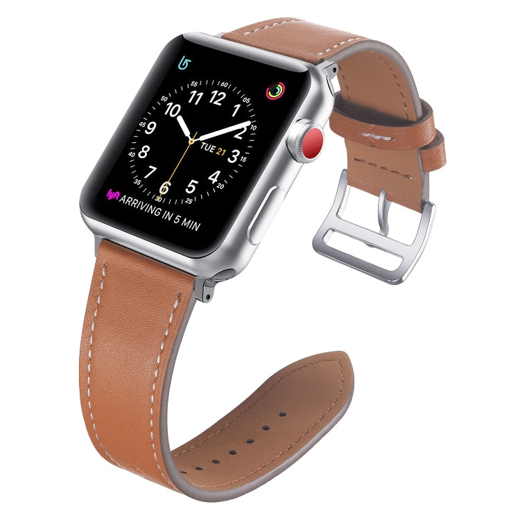 Cinturino di ricambio per cinturino in pelle a vita piccola, For Apple Watch Series 7  41mm / & 6 & SE & 5 & 4 40mm, For Apple Watch Series  7  45mm / & 6 & SE & 5 & 4 44mm