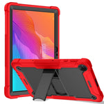 Custodia protettiva antiurto in silicone + PC con supporto, For Huawei MatePad T 10s / 10, For Huawei MatePad T8