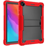 Custodia protettiva antiurto in silicone + PC con supporto, For Huawei MatePad T 10s / 10, For Huawei MatePad T8
