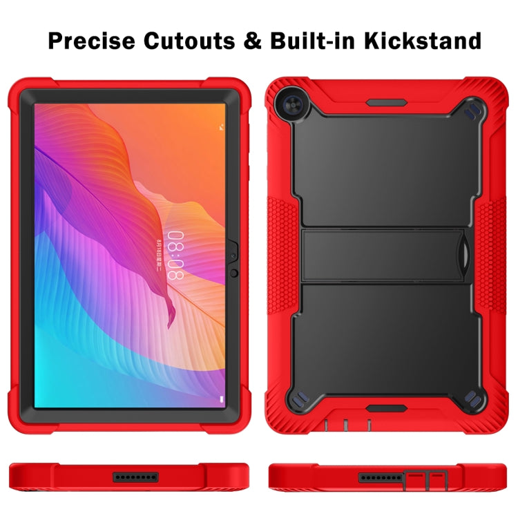 Custodia protettiva antiurto in silicone + PC con supporto, For Huawei MatePad T 10s / 10, For Huawei MatePad T8