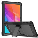 Custodia protettiva antiurto in silicone + PC con supporto, For Huawei MatePad T 10s / 10, For Huawei MatePad T8