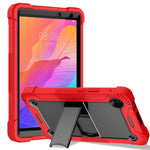 Custodia protettiva antiurto in silicone + PC con supporto, For Huawei MatePad T 10s / 10, For Huawei MatePad T8