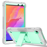 Custodia protettiva antiurto in silicone + PC con supporto, For Huawei MatePad T 10s / 10, For Huawei MatePad T8