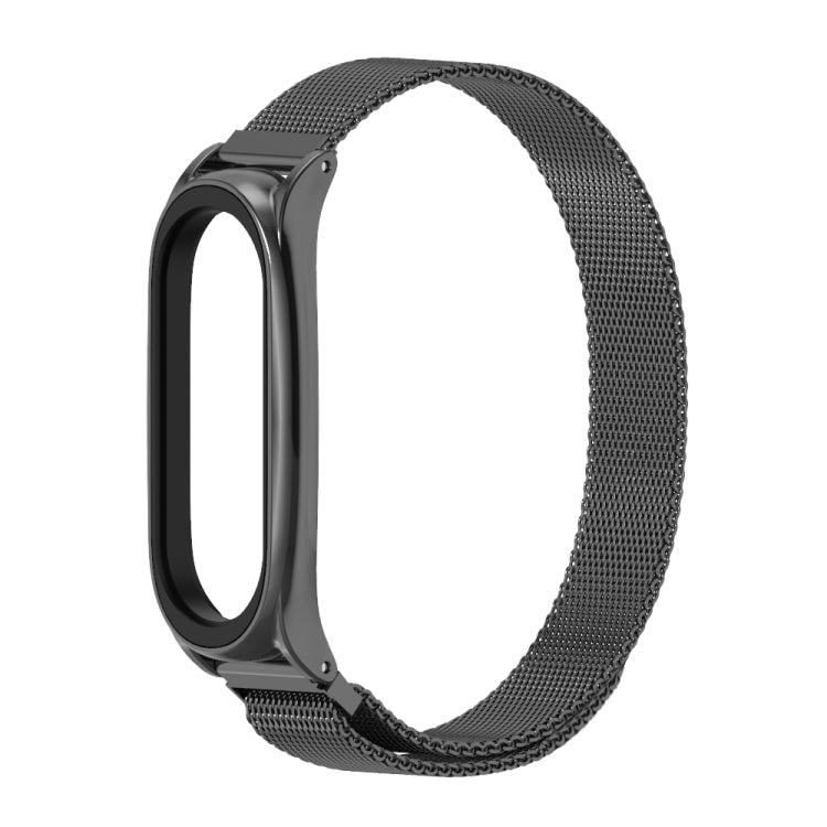 Per Xiaomi Mi Band 6/5/4/3 Mijobs Milan Magnetic Plus Cinturino di ricambio in acciaio inossidabile