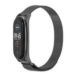 Per Xiaomi Mi Band 6/5/4/3 Mijobs Milan Magnetic Plus Cinturino di ricambio in acciaio inossidabile