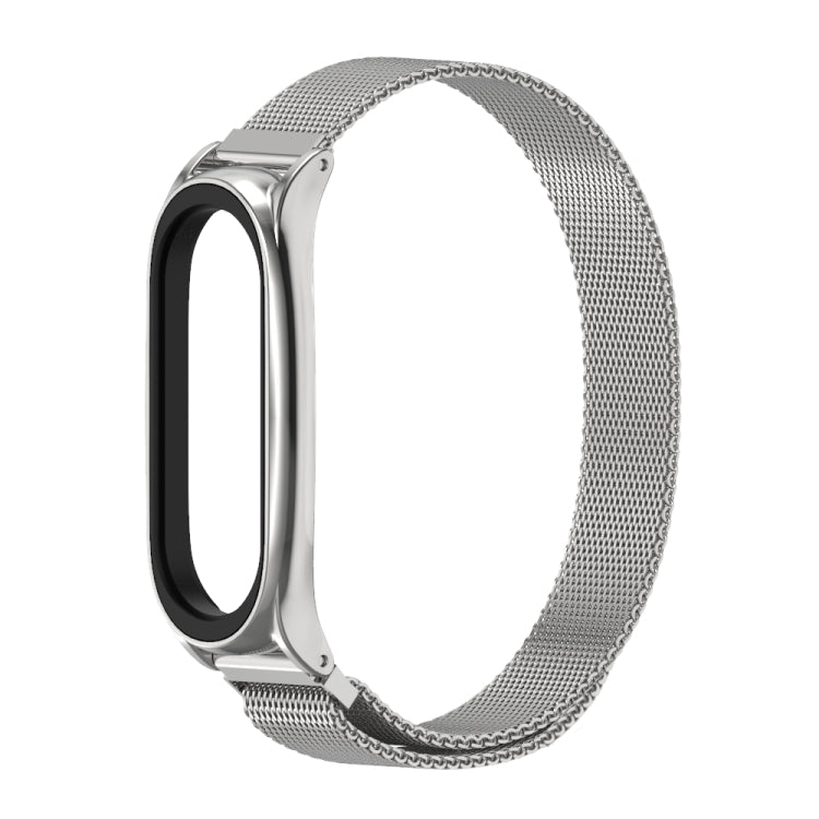 Per Xiaomi Mi Band 6/5/4/3 Mijobs Milan Magnetic Plus Cinturino di ricambio in acciaio inossidabile